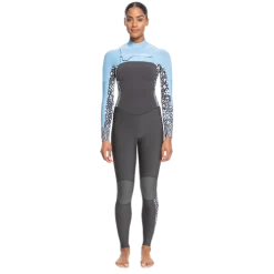 Roxy 4/3 Ladies Swell Series Chest Zip Jet/Blue