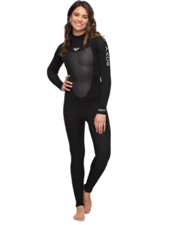 5/4/3 Roxy Prologue Back Zip Black