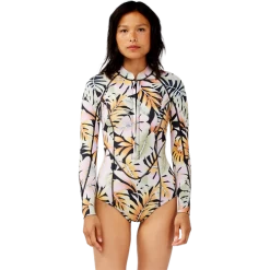 Billabong 2mm Salty Dayz Long Sleeve Shorty Paradise Black