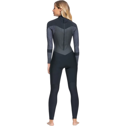 4/3 Roxy Syncro Back Zip Black 4 4/3 Roxy Syncro Back Zip Black - Image 2