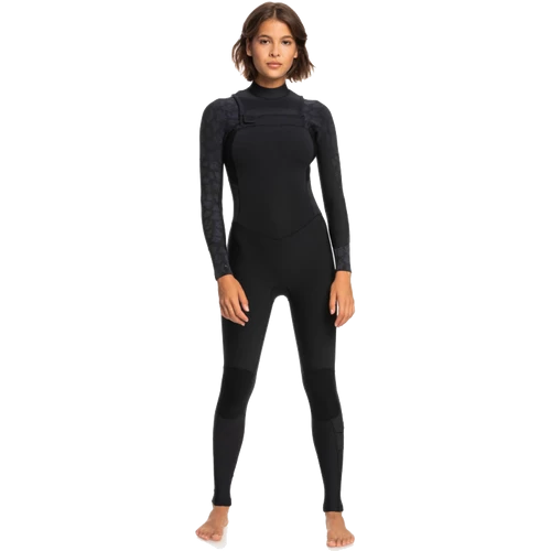 Roxy 4/3 Ladies Swell Series Chest Zip Black 3 Roxy 4/3 Ladies Swell Series Chest Zip Black