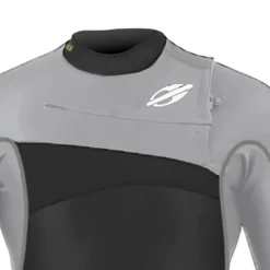 Mormaii 3/2mm Flexxa Pro Chest Zip Grey Black -Professional surf equipment store file 243