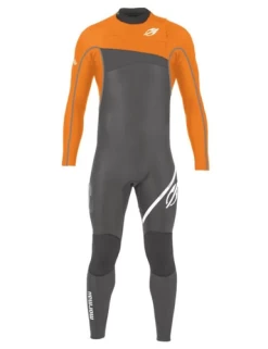 Mormaii 3/2mm Flexxa Pro Chest Zip Orange Grey