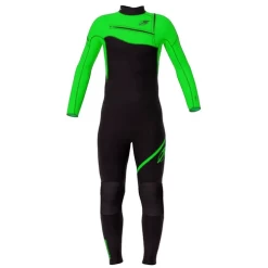 Mormaii 4/3mm Kids Chest Zip Storm Green