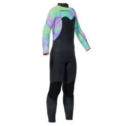 Mormaii 4/3mm Girls Chest Zip Multi Cloud -Professional surf equipment store file 353