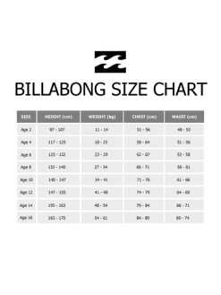 Billabong 4/3mm Kids Absolute Chest Zip Blue Fade -Professional surf equipment store file 376