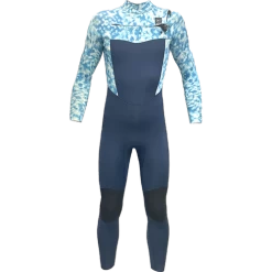 Alder 5/4mm Kids Kode Chest Zip Blue