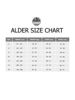 Alder 5/4mm Kids Kode Chest Zip Blue -Professional surf equipment store file 403