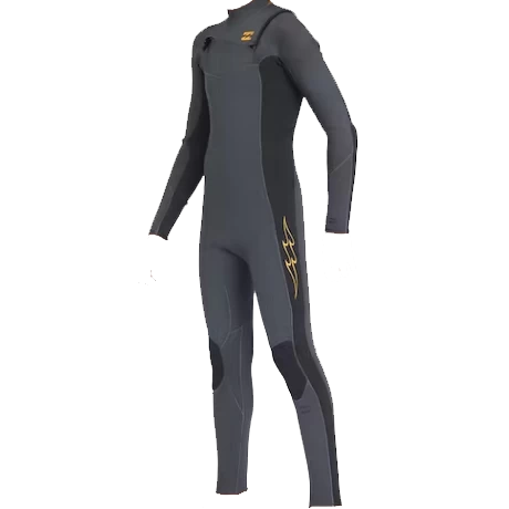 Billabong 4/3mm Kids Absolute Chest Zip Graphite 3 Billabong 4/3mm Kids Absolute Chest Zip Graphite