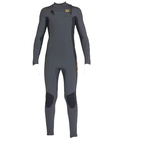Billabong 4/3mm Kids Absolute Chest Zip Graphite 4 Billabong 4/3mm Kids Absolute Chest Zip Graphite - Image 2