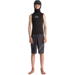 Quiksilver Kids 2mm Syncro Sleeveless Hooded Thermal Rash Vest