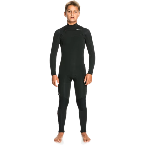 Quiksilver 4/3mm Kids Everyday Sessions Chest Zip Black 3 Quiksilver 4/3mm Kids Everyday Sessions Chest Zip Black