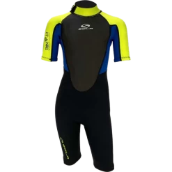 Sola 3/2mm Kids Storm Shorty Lime