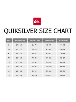 Quiksilver Mens All Time Long Sleeve Rash Vest Black -Professional surf equipment store file 55