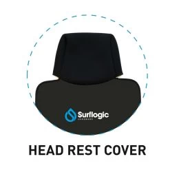 Surflogic Neoprene Car Seat Cover -Professional surf equipment store car cover single neoprene black product 3 1200