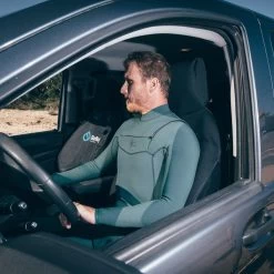 Surflogic Neoprene Car Seat Cover -Professional surf equipment store car cover single neoprene black product 4 1200