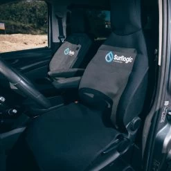 Surflogic Neoprene Car Seat Cover -Professional surf equipment store car cover single neoprene black product 5 1200
